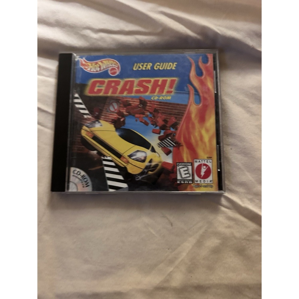 HOT WHEELS CRASH PC CD-ROM GAME